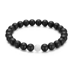 Onyx Lava Reiki Meditation Yoga Healing Beads Distance Bracelet
