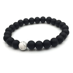 Onyx Lava Reiki Meditation Yoga Healing Beads Distance Bracelet