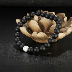Onyx Lava Reiki Meditation Yoga Healing Beads Distance Bracelet