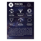 Pisces Constellation Zodiac Star Copper Leather Wrist Band Bracelet