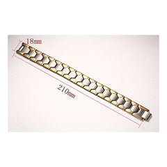 Stainless Steel Health Care Magnet Therapy Bio Energy Bracelet