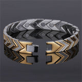 Stainless Steel Health Care Magnet Therapy Bio Energy Bracelets