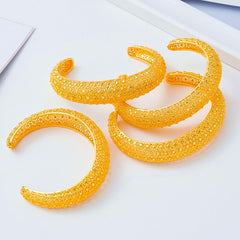 Stylish Filigree Just Like Gold Cuff Kada Bangle Bracelet Women