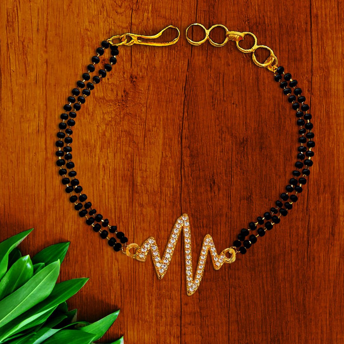 Stylish Mixed Charm 22k Gold Bracelet – Andaaz Jewelers
