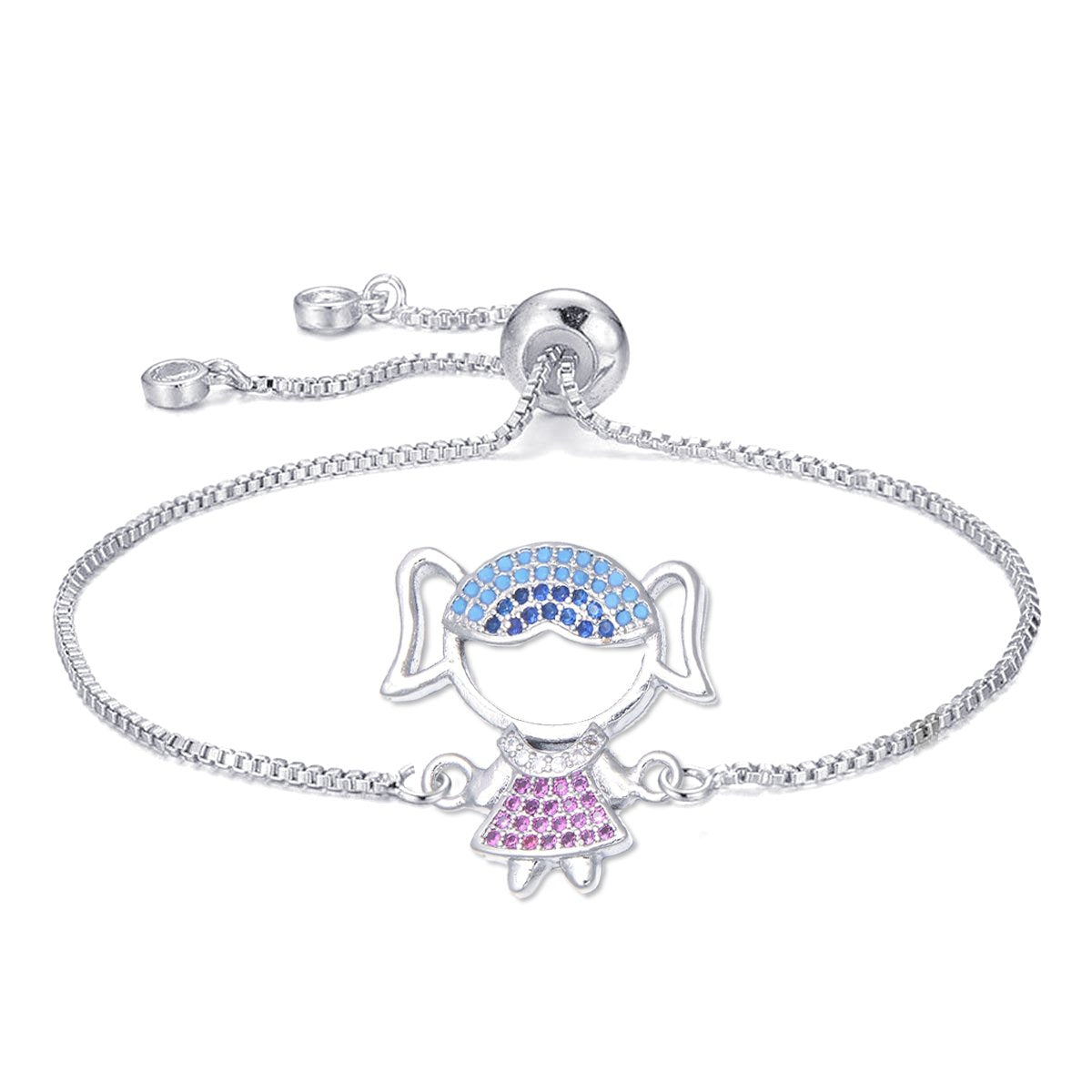 Lovely Pearl and Sterling Name Bracelet – Little Girl's Pearls