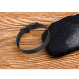 Mesh Belt Buckle Black Surgical Stainless Steel Adjustable Bracelet