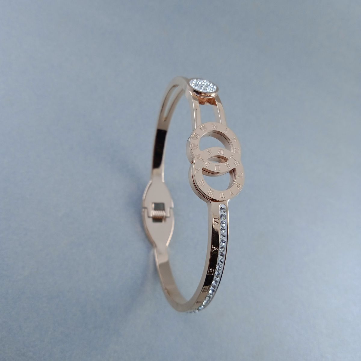 Rose Gold Stainless Steel Openable Kada Women