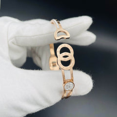 Rose Gold Stainless Steel Openable Kada Women