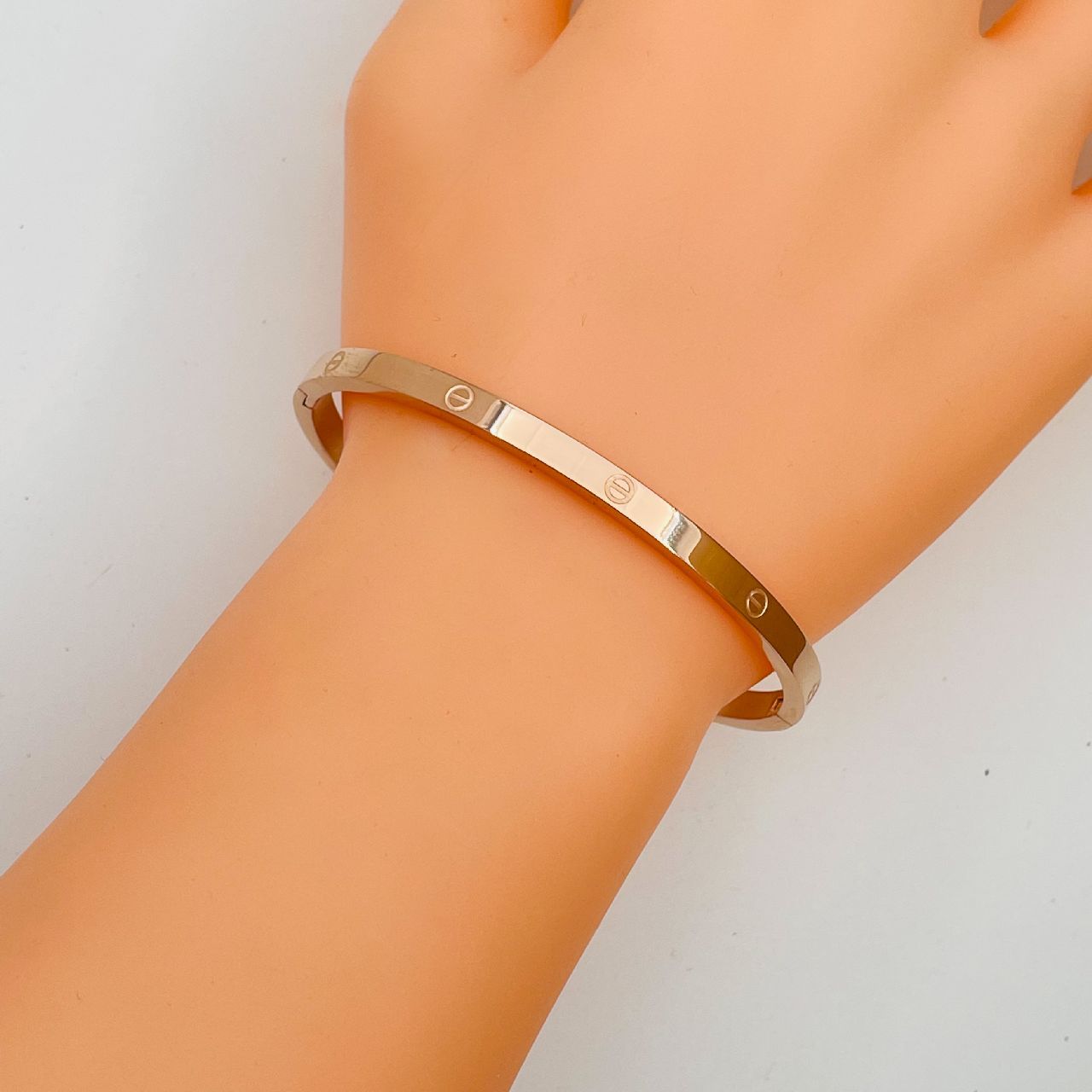 Screw Gold Bracelet Bangle Kada For Women
