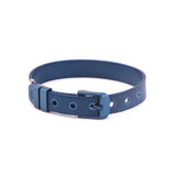 Watch Strap Mesh Belt Buckle Dark Blue Stainless Steel Bracelet Women