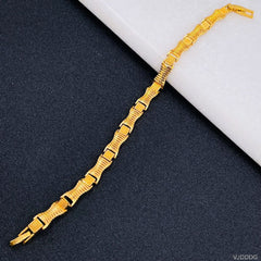 Stylish Copper 22K Gold Bracelet For Women