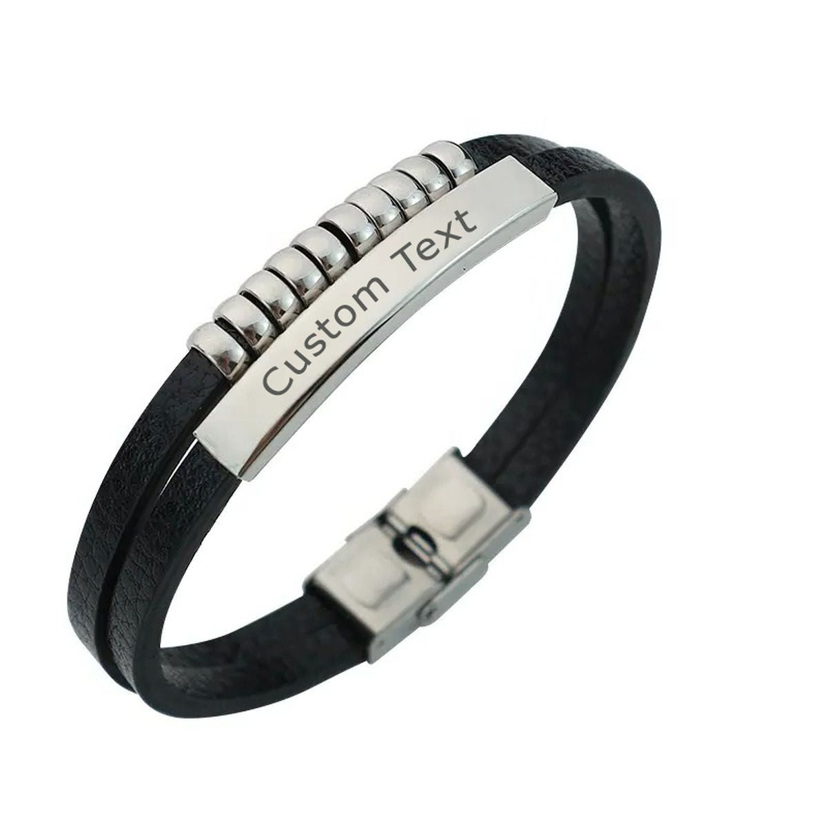 Personalized Silver Bracelet Personalized Chain Bracelet  Etsy  Silver  chain for men Mens engraved bracelets Mens bracelet personalized