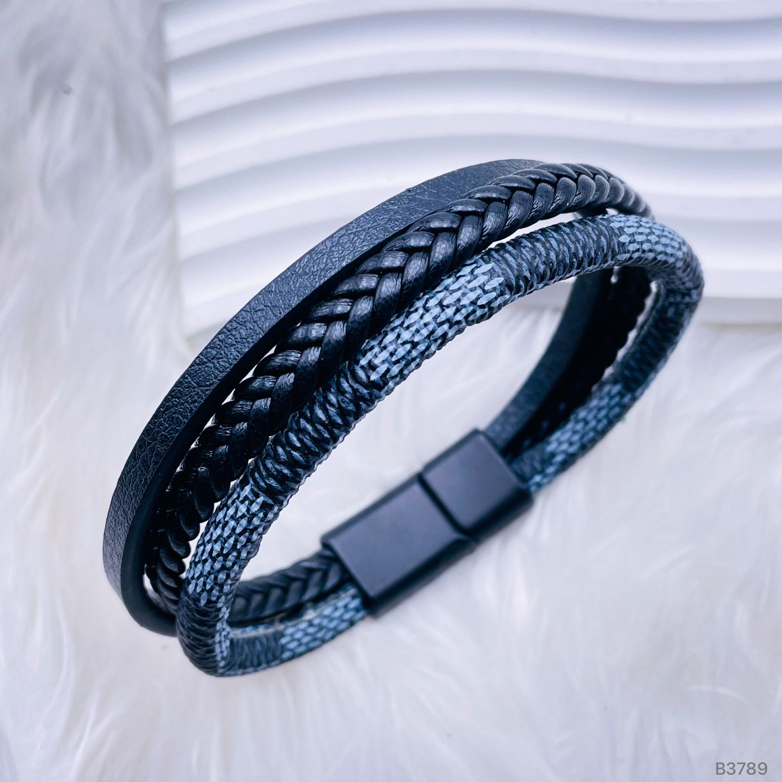 Krishna Leather Bracelet | Kabras' Jewels