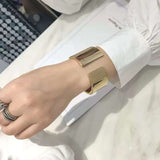 18K Gold Anti Tarnish Bracelet Kada Cuff For Women