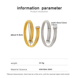 Snake American Diamond 18K Gold Anti Tarnish Stainless Steel Bracelet Kada For Women