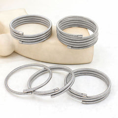 Layered  snake 18K Gold Anti Tarnish Stainless Steel Bracelet For Women