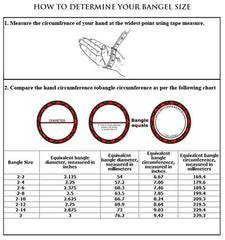 Wedding Designer 22K Gold Rhodium Metal Chuda Kada Bangle Set Of 2