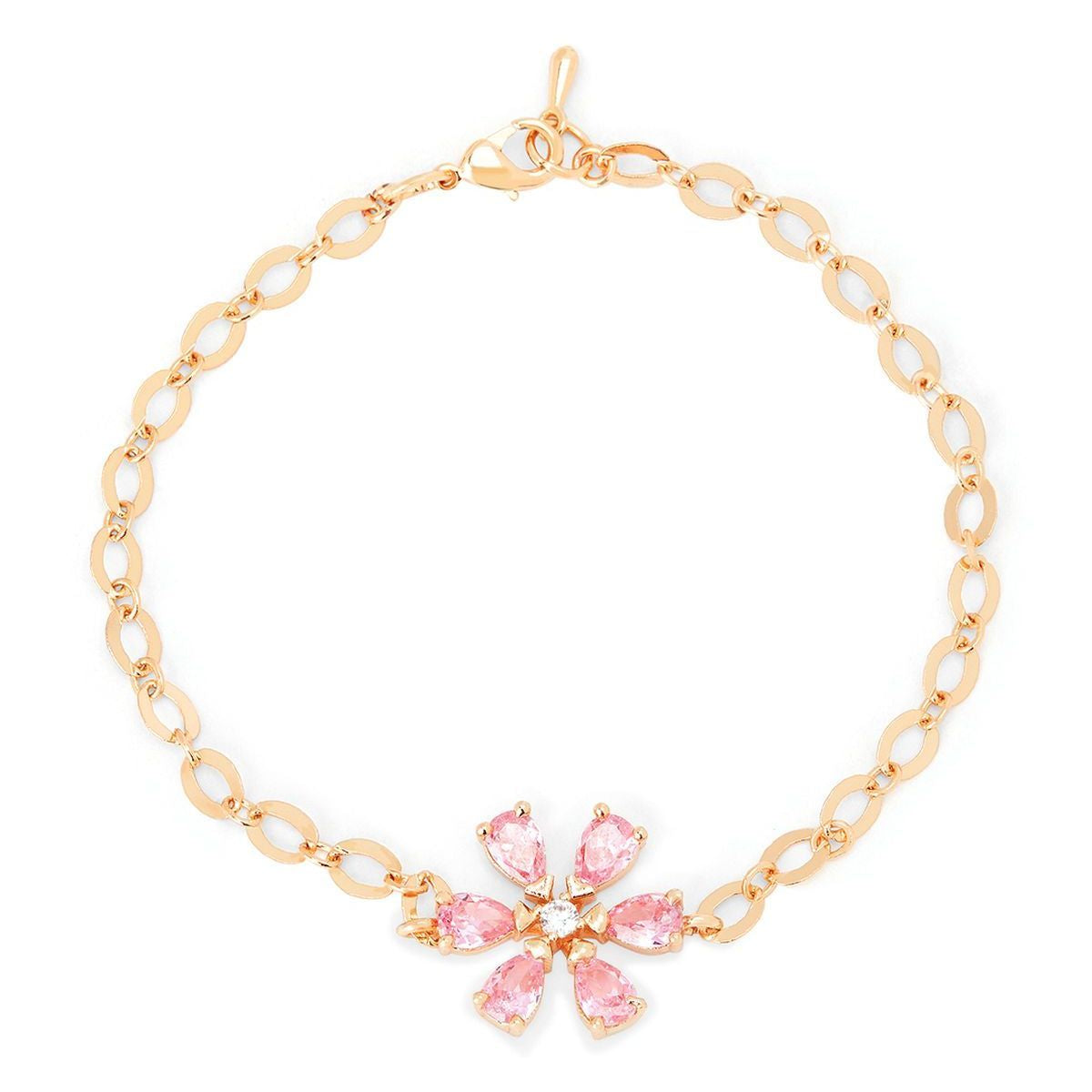 The Minne Flower Charm Bracelet  SEHGAL GOLD ORNAMENTS PVT LTD