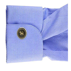 Round Grey Ferrari Horse Cufflinks In Box