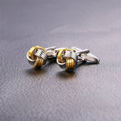Knott Gold Knot Cufflinks In Box