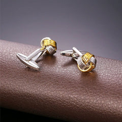 Knott Gold Knot Cufflinks In Box