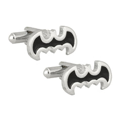 Super Hero Batman Black Cufflinks In Box