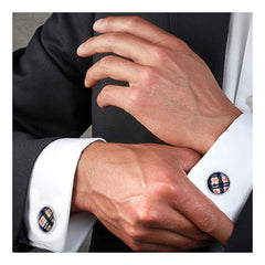 Burberry Checks Cufflinks In Box
