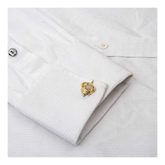 Gold Crown Prince Cufflinks In Box