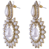 Traditional Antique Gold Plated Pearl Jhumki Earring For Women
