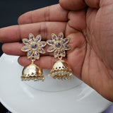 Delicate American Diamond Look Jhumki Earring For Women