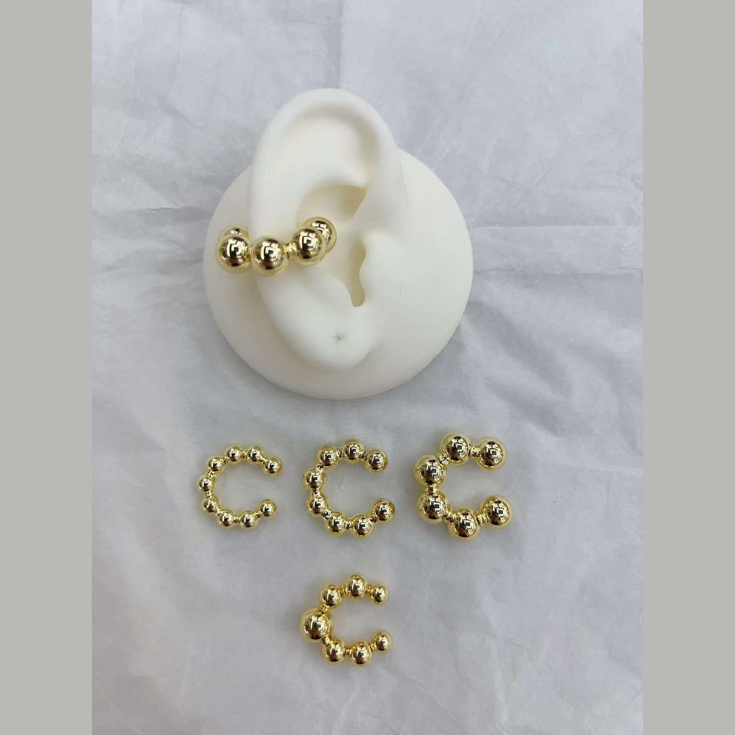 Conch clip on on sale earring