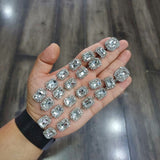 Princess Cut 18K Gold Aqua Cubic Zirconia Crystal Anti Tarnish Statement Danglers Tassel Earring Pair For Women