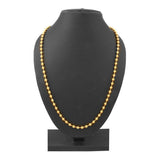 316L Surgical Stainless Steel Classic Gold Ball 22" Chain Men Women