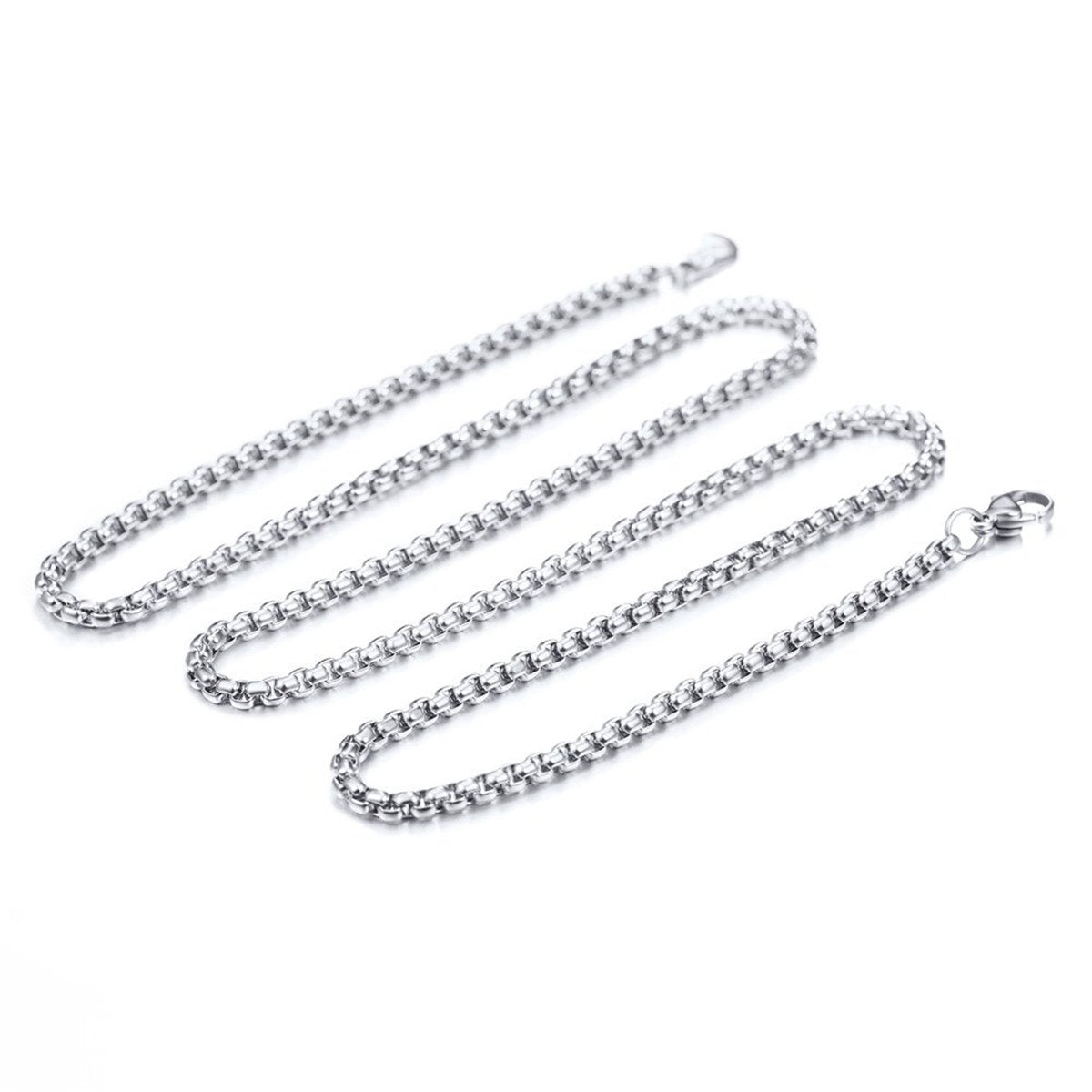 BOSS MATTINI - Necklace - silver-coloured - Zalando.co.uk