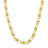 18K Gold 316L Surgical Stainless Steel Necklace Chain For Men Boys