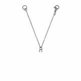Link Silver Copper Watch Charm Chain For Women