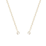 Slim Link Gold Copper Nekclace Chain For Women