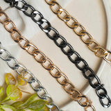 Aluminium Size 15 Mm Width 1 Meter Chain Women Unisex