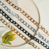 Aluminium Size 15 Mm Width 1 Meter Chain Women