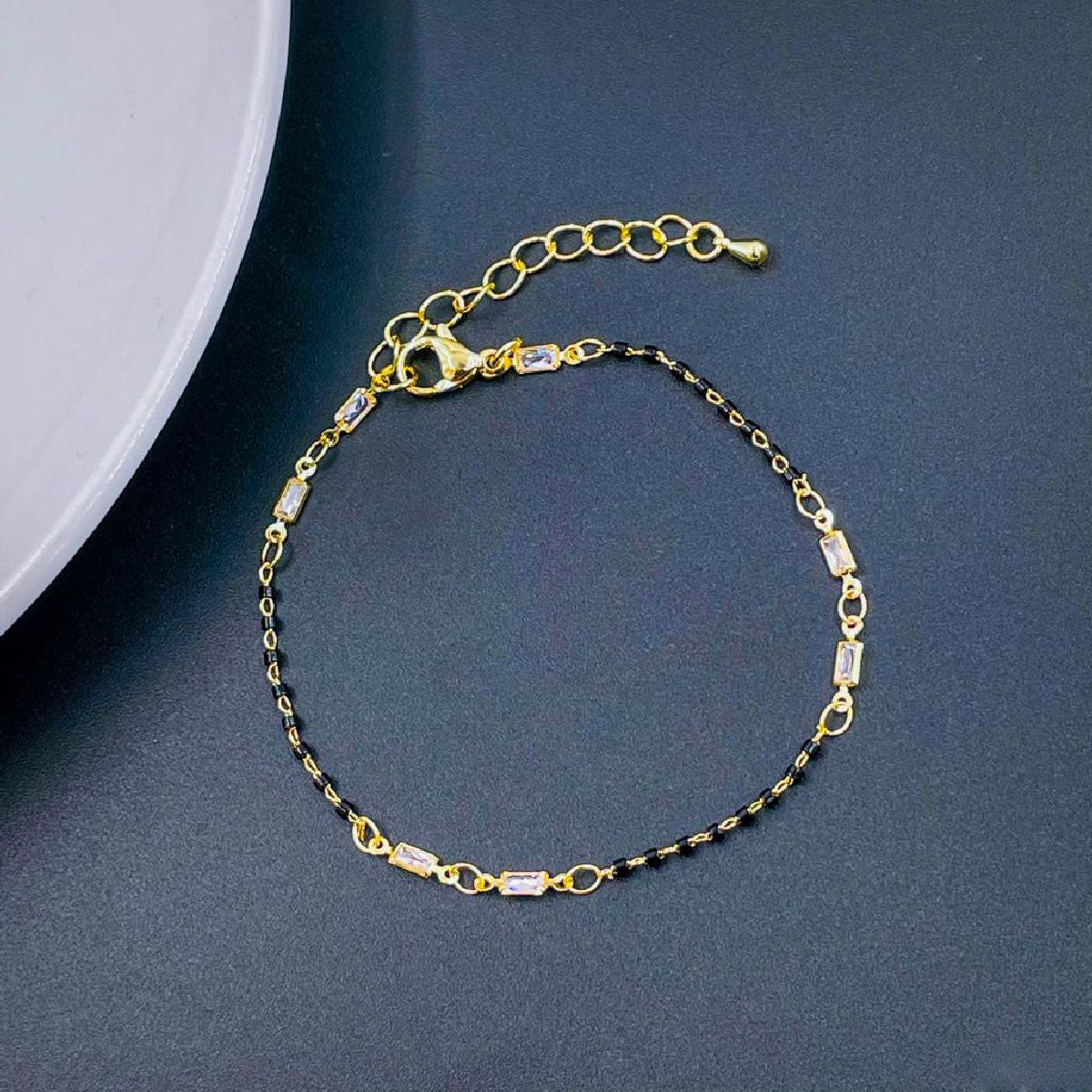 Jewellery Bracelets for Women Stylish Rose Gold Plated Crystal Bracelet  Bangle-sonthuy.vn