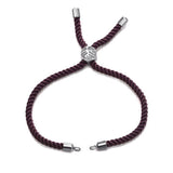 Brown Silver Thread Adjustable Extender Accessory For Diy 9" Bracelet For Women Girls