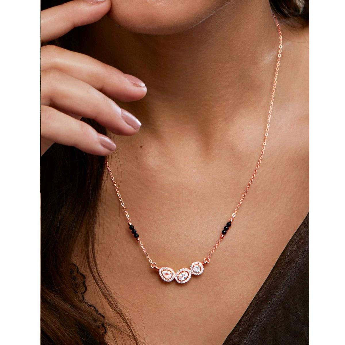 Diamond Mangalsutra Pendant New Design Mangalsutra 2018 Gold Chain