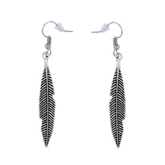 Oxidised Bohemian German Silver Diamond Crystal Necklace Earring Set