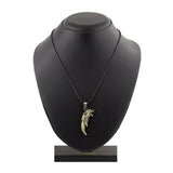 Punk Lion Dragon Bronze Finish Stainless Steel Pendant Chain Necklace