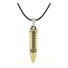 Punk Reborn Bronze Finish Stainless Steel Pendant Necklace Chain
