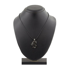 Punk Biker Dragon Snake Black Stainless Steel Pendant Necklace Chain