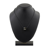 Cross Biker Funky Stainless Steel Black Plated Pendant Necklace Chain