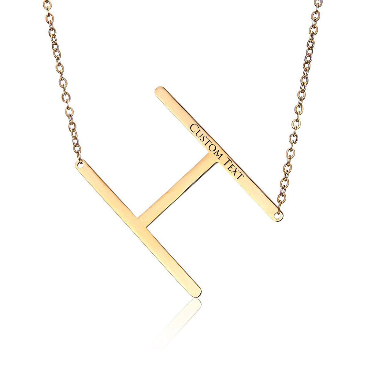 Sideways Alphabet Initial Large All Letter Personalised Customized Eng