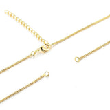 Cz Gold Initial Alphabet Letter B Necklace Pendant Chain