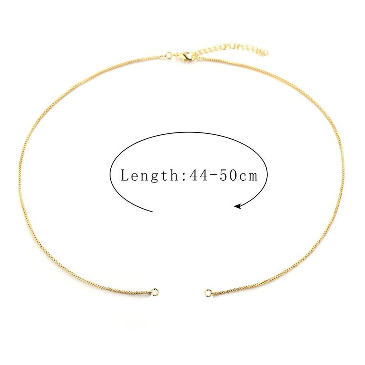 Infinity Heart 18K Gold Cubic Zirconia Pendant Chain Necklace Women